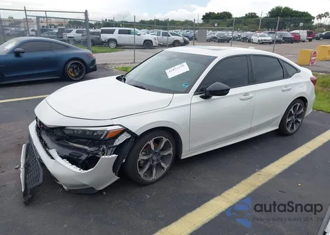 2025 Honda Civic Hybrid Sport/Sport Touring z USA, uszkodzony, nr VIN 2HGFE4F89SH317677